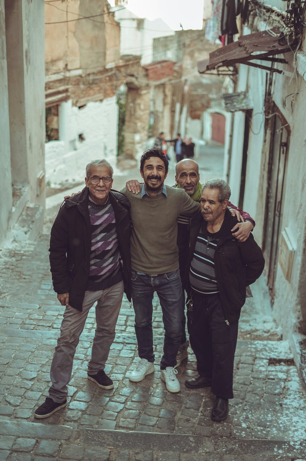 senior group photo travel